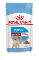ROYAL CANIN DOG WET MED PUPPY BOX 10PK