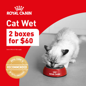 Royal Canin wet 2 for $60 ($35.99each)