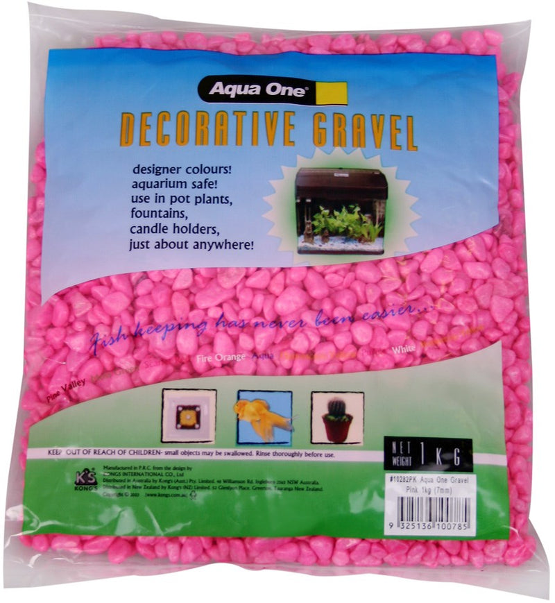 GRAVEL PINK 1KG 7MM