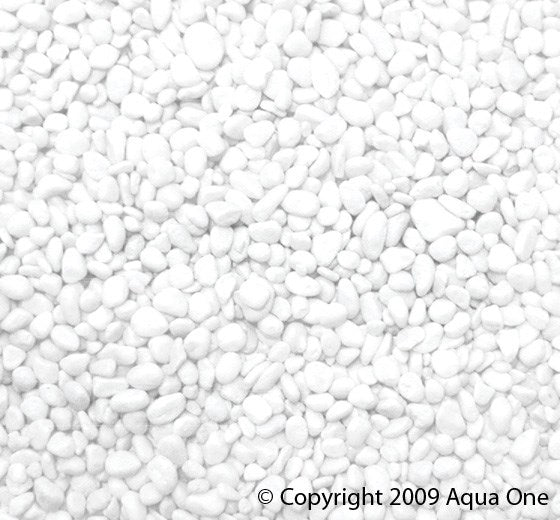 GRAVEL WHITE 1KG 7MM