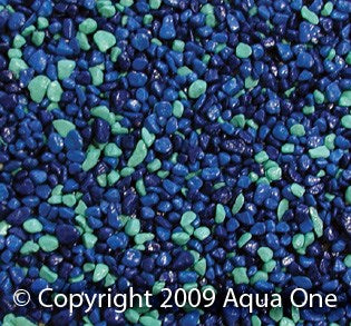 GRAVEL AQUA/BLUE 2KG 2MM