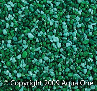 GRAVEL AQUA/GREEN 2KG 2MM