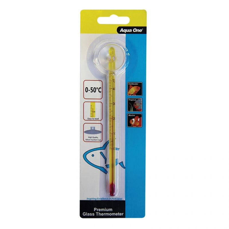 AQUA ONE THERMOMETER PREMIUM GLASS