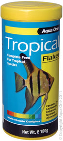 AQUA ONE TROPICAL FLAKE FOOD 180G