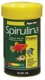 AQUA ONE SPIRULINA FLAKE FOOD 24G