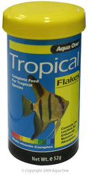 AQUA ONE TROPICAL FLAKE FOOD 52G