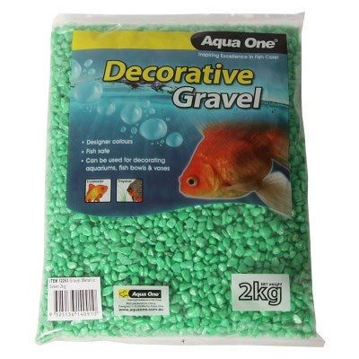 GRAVEL METALLIC GREEN 2KG