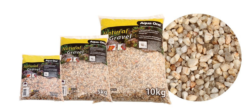 GRAVEL NATURAL GOLD LIGHT 4-6MM 5KG