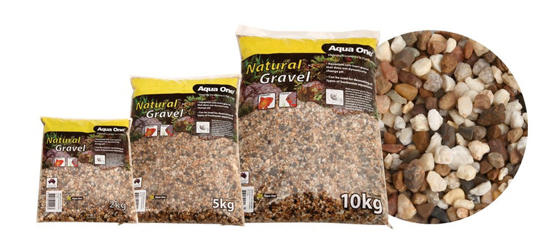 GRAVEL NATURAL GOLD DARK 4-6MM 5KG