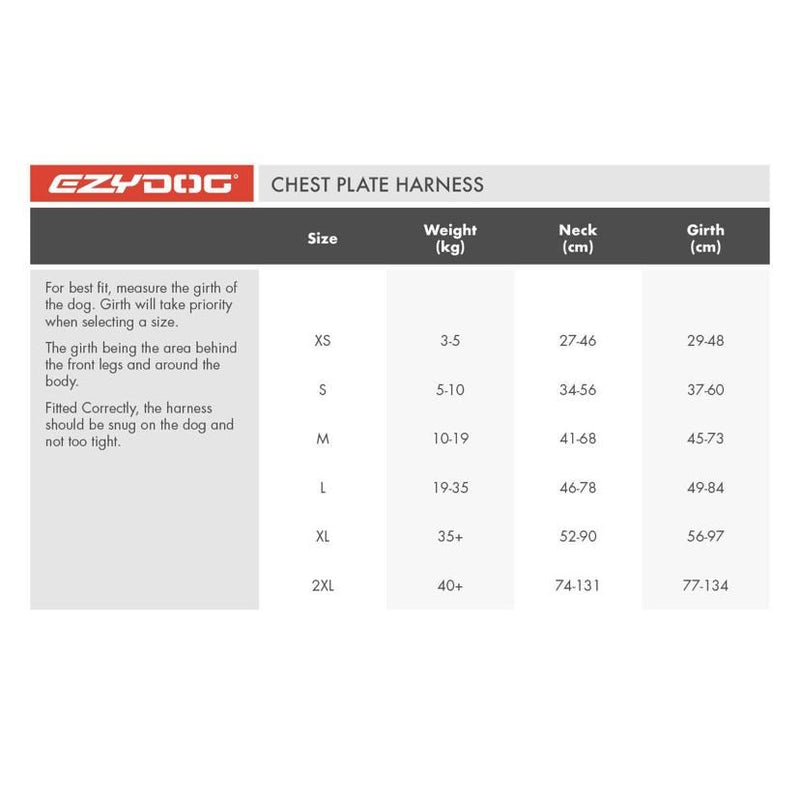 *EZYDOG HARNESS CP SML DENIM