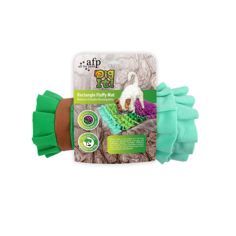AFP DIG IT PLAY & TREAT RECTANGLE FLUFFY MAT