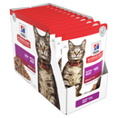 HILL'S SCIENCE DIET FELINE ADULT BEEF 85G 12PK BOX