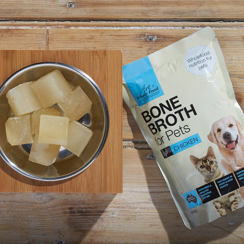 ART OF WHOLE FOOD CHICKEN BONE BROTH  FOR PETS 500G