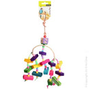AVIONE BIRD TOY ARC W/WOODEN BLOCKS 34CM