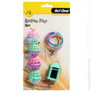 AVIONE BIRD TOY 3PC OLYMPIC RINGS/LATTICE BALLS/LANTEN