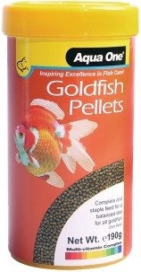 AQUA ONE GOLDFISH PELLET 2MM 190G