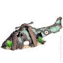RUINED HELICOPTER XLGE 74x25x24CM