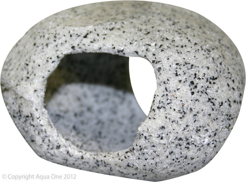 CAVE ROUND MARBLE LGE 12x12x8CM