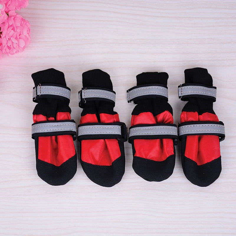 ZEEZ DOG BOOTS RED XLGE