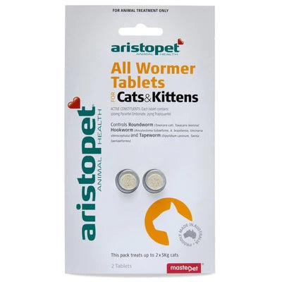 Aristopet Allwormer Cats 2pk