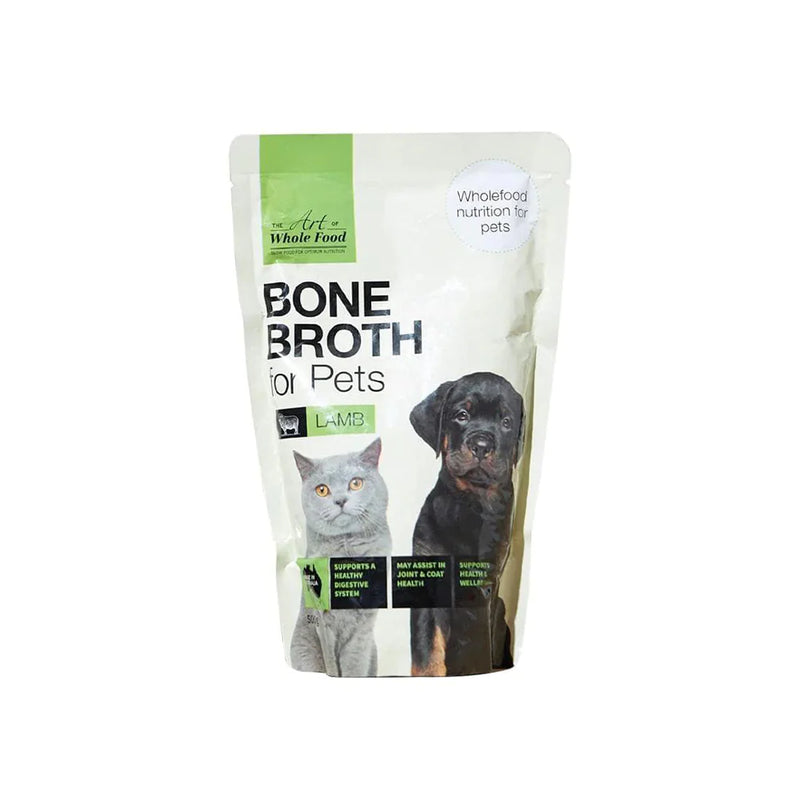 The art of whole food Lamb Bone Broth