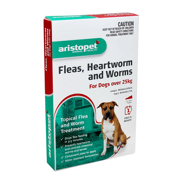 Exelpet monthly flea intestinal shops and heartworm treatment