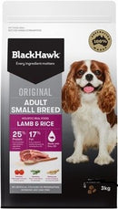 BLACK HAWK ADULT SMALL BREED LAMB 3KG