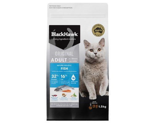 BLACK HAWK FELINE OCEAN FISH 2KG