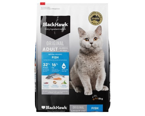 BLACK HAWK FELINE OCEAN FISH 8KG