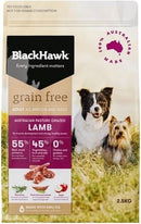 BLACK HAWK GRAIN FREE LAMB 2.5KG
