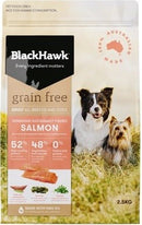 BLACK HAWK GRAIN FREE SALMON 2.5KG