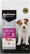 BLACK HAWK PUPPY MEDIUM LAMB & RICE 3KG