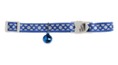 CAT COLLAR SPARKLE DOT BLUE