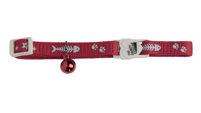 CAT SAFE/BUCK FISH BONE RED