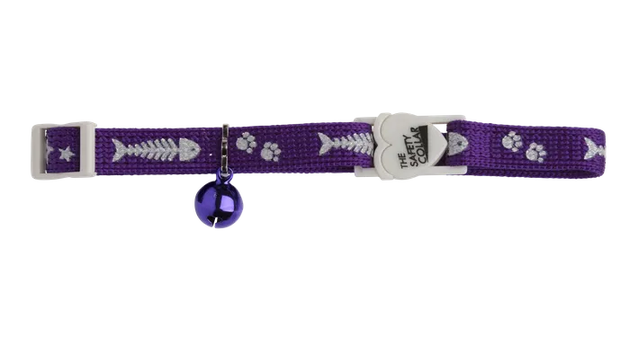 CAT SAFE/BUCK FISH BONE PURPLE