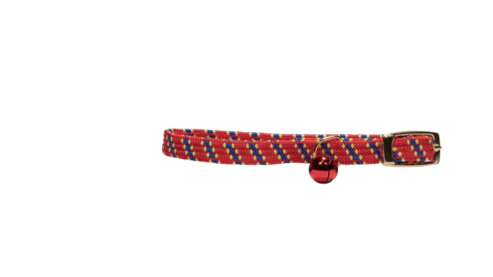 CAT SAFETY COLLAR DOT RED