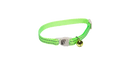 COLLAR CAT ADJ 30CM REFL FLURO GREEN
