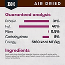 BLACK HAWK AIR DRIED LAMB 2KG