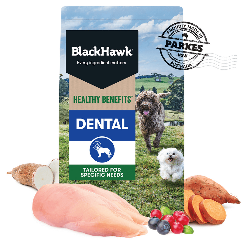 BLACK HAWK DOG DENTAL 10KG