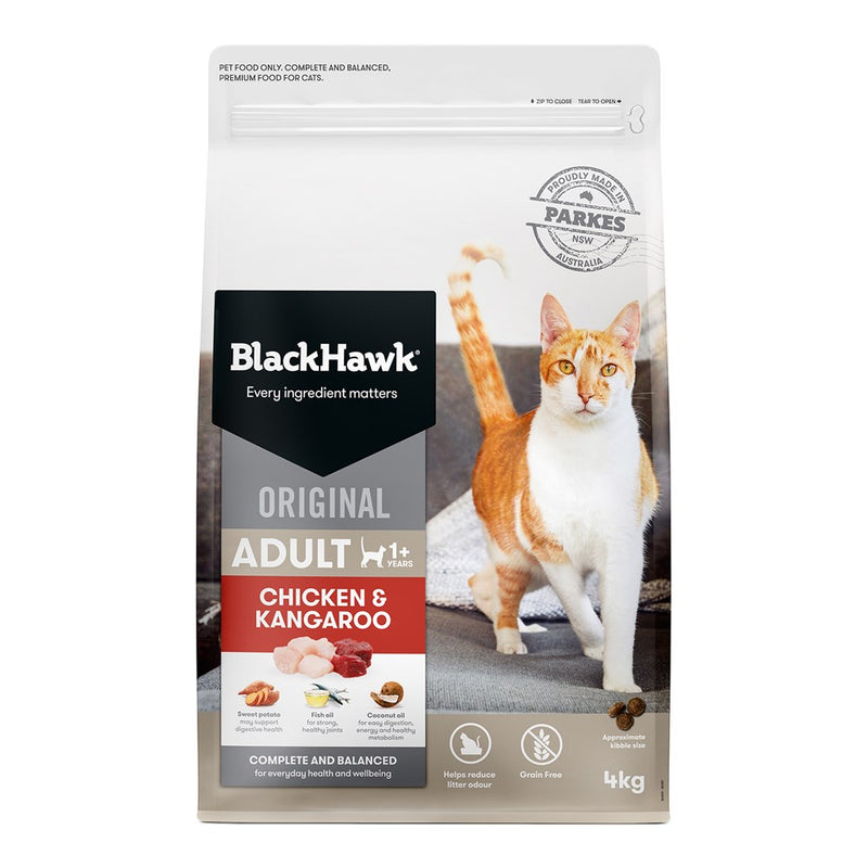 BLACK HAWK FELINE CHICKEN ROO 4KG