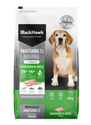 BLACK HAWK MATURE CHICKEN & RICE 20KG