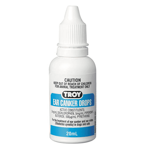 TROY CANKER EAR DROPS 20ML