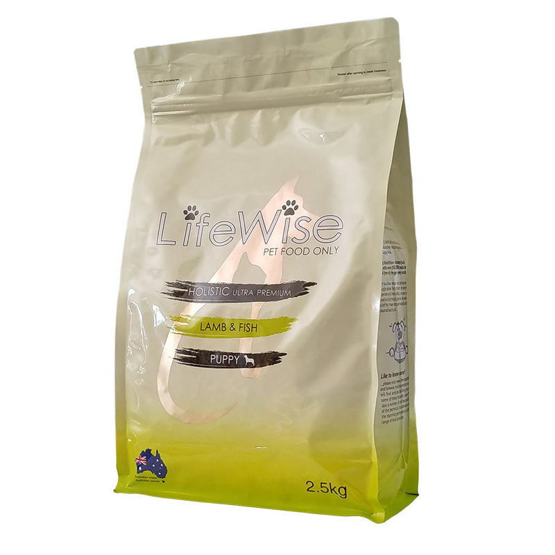 LIFEWISE STAGE 2 GF PUPPY LAMB & FISH 2.5KG