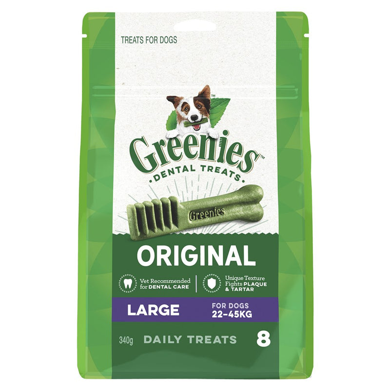 GREENIES TREAT PACK 340G LARGE