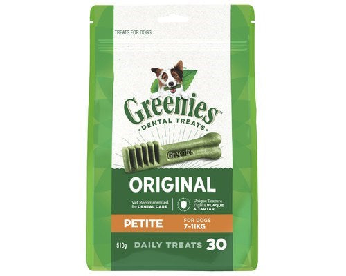 GREENIES DOG MEGA TREAT PACK PETITE 510G