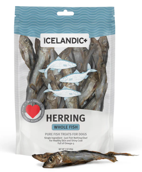 *ICELANDIC DOG HERRING WHOLE FISH 85G