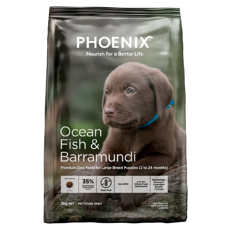 *PHOENIX PUPPY LARGE BREED OCEAN FISH 3KG