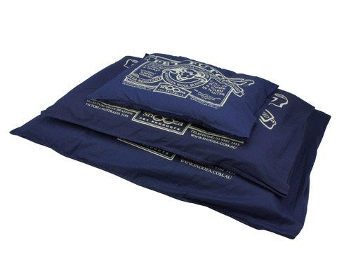 *SNOOZA FUTON ORGANIC COTTON BLUE MIGHTY