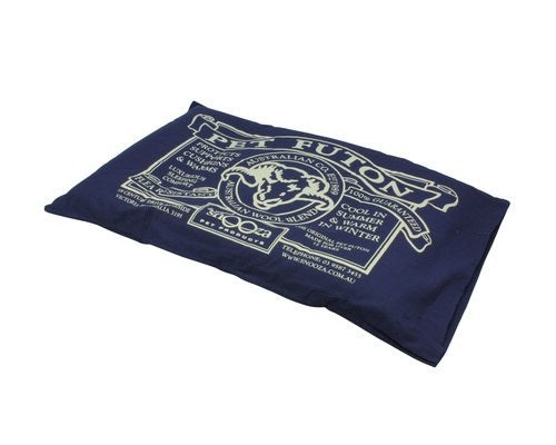 *SNOOZA FUTON ORGANIC COTTON BLUE MIGHTY