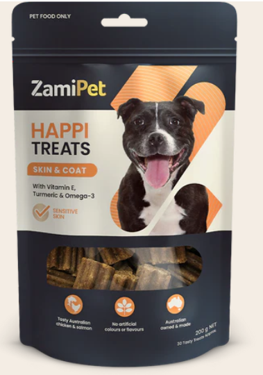 ZAMIPET HAPPITREATS SKIN & COAT 200G